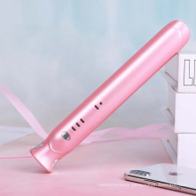 Mini Wireless Portable USB Rechargeable Dry And Wet Hair Curler And Straightener